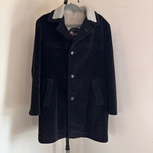 Men's Black Vintage Sears Corduroy Jacket